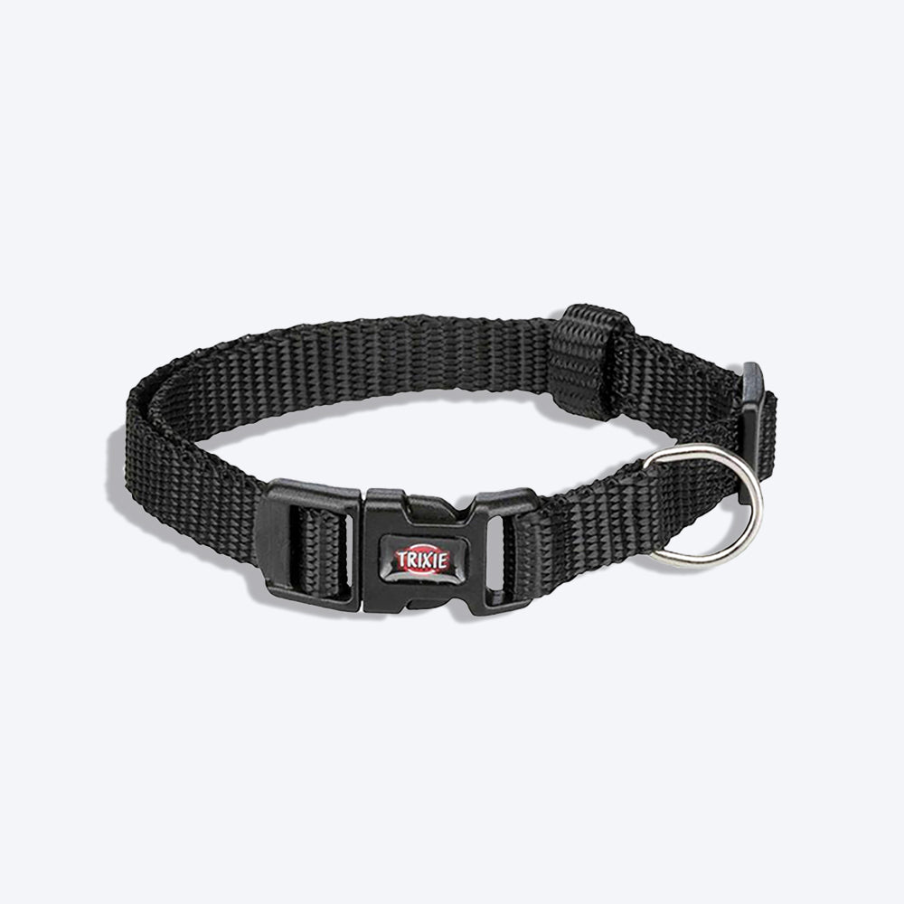 Trixie Extra Wide Premium Dog Collar - Heads Up For Tails