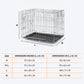 Trixie Home Transport Cage For Pets - Wire Mesh with Two Doors - Heads Up For Tails