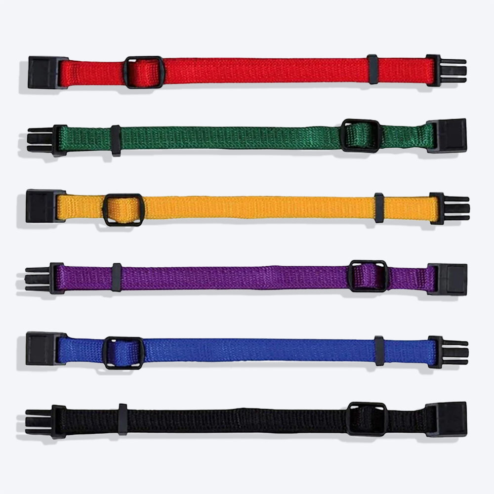 Trixie Puppy Collars Dark Colours - Set of 6_01