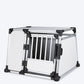 Trixie Silver Transport Box Aluminum For Dogs & Cats - Heads Up For Tails