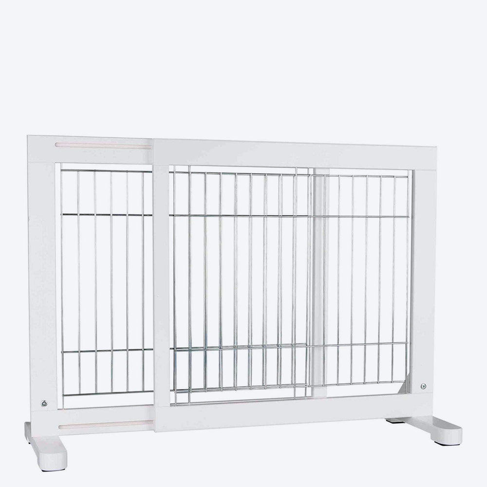 Trixie Wooden Dog Barrier- 65-108X61 cm - Heads Up For Tails