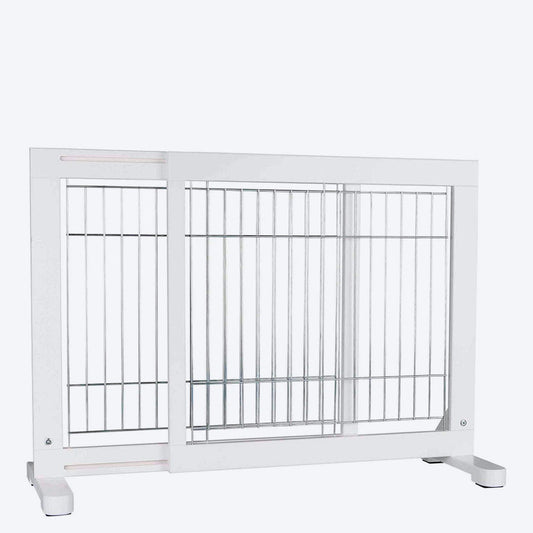 Trixie Wooden Dog Barrier- 65-108X61 cm - Heads Up For Tails