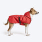 HUFT Monsoon Mate Easywear Raincoat For Dog - Red - Heads Up For Tails