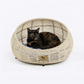HUFT Snuggle Paws Rest Chair With Cushion For Cat - Ecru