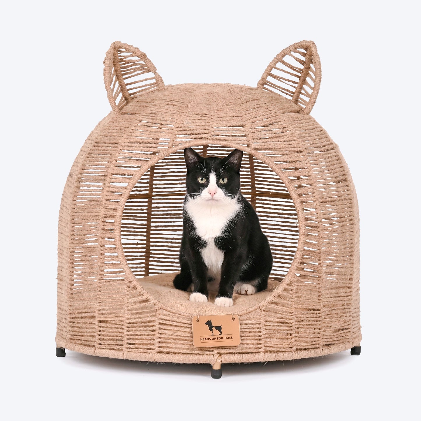 HUFT Whisker Snooze Chair With Cushion For Cat - Brown