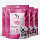 Sara's Doggie Treats Dehydrated Lamb Jerky for Dogs 70 g, Single-Ingredient Grain-Free, High-Protein - Heads Up For Tails