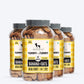 HUFT Yummy In My Tummy Banana & Oats Gluten-Free Dog Biscuits Vegetarian, Wheat-Free Treats for Dogs - Heads Up For Tails