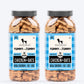 HUFT Yummy In My Tummy Chicken & Oats Gluten-Free Dog Biscuits, Low-Calorie Oven-Baked Treats for Dogs, 100% Human-Grade Ingredients - Heads Up For Tails
