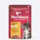NutriMeow Chicken in Gravy + Tuna in Jelly Wet Food for Kitten â€“ 80 gm (Pack Of 2) - Heads Up For Tails