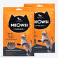 Meowsi by HUFT Chicken, Fish & Psyllium Husk Power Bites Cat Treats High-Protein, Preservative-Free 50'¬¯gm - Heads Up For Tails