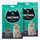 Meowsi by HUFT Soft Cat Treats with Catnip, Salmon & Chicken Grain-Free, High-Protein 50 gm - Heads Up For Tails