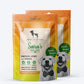 Sara's Doggie Treats Mango Chicken Jerky, 70 g, features high-protein, grain-free treats with natural ingredients.