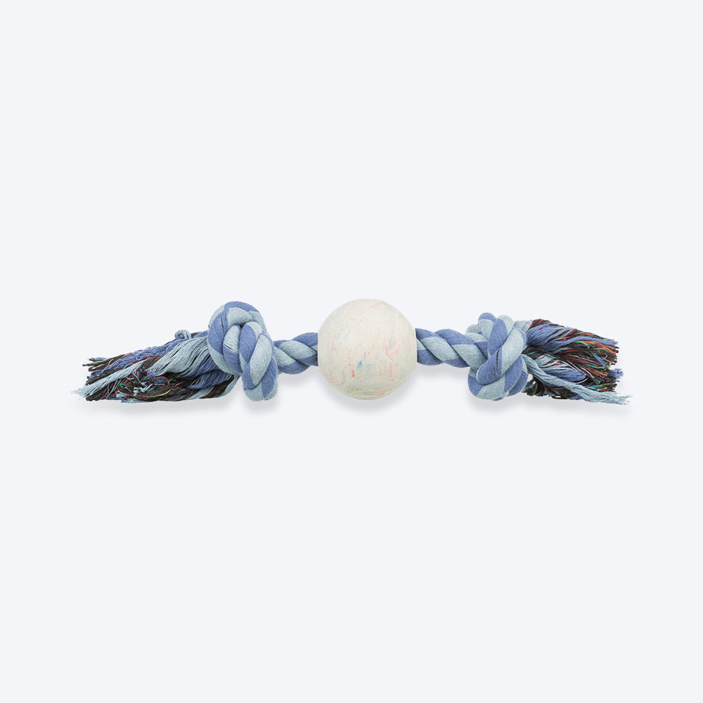 Trixie Playing Rope With Ball Rope Dog Toy - Assorted_02