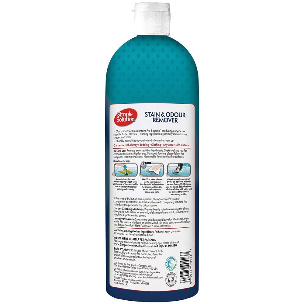 Bramton Simple Solution Stain and Odour Remover for Dogs 1000 ml
