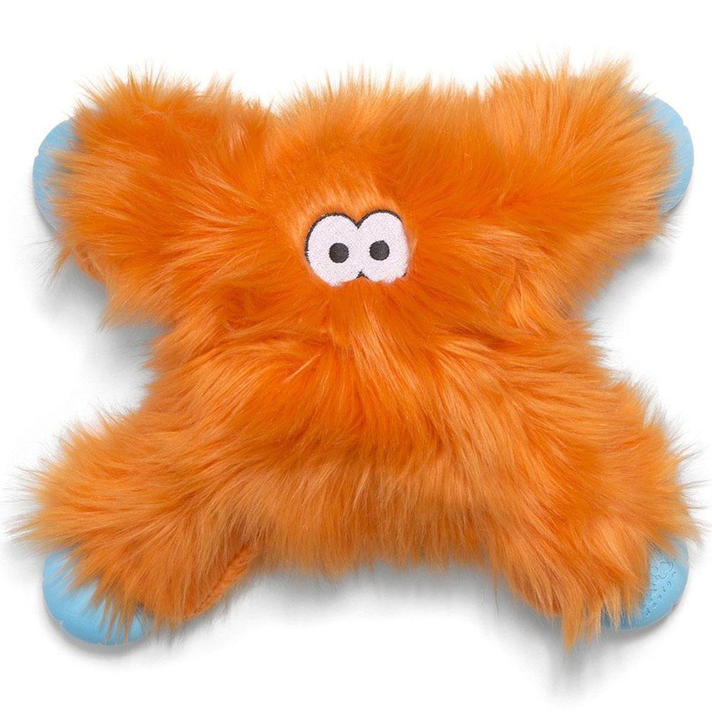 West Paw Zogoflex Rowdies Lincoln Dog Toy Orange