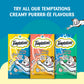 Temptations Creamy Purrrr-Â©e, Salmon & Cheese Flavour 48g (4 pieces) - Heads Up For Tails