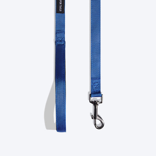 HUFT Essentials Nylon Dog Leash - Navy (Can be Personalised) - 1.5 m - Heads Up For Tails