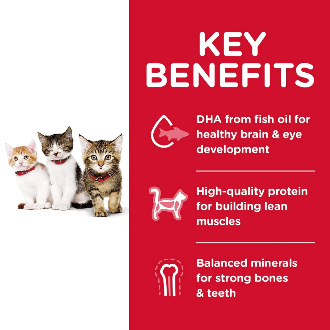 Hill's Science Diet Dry Kitten Food - 1.59 kg - Heads Up For Tails