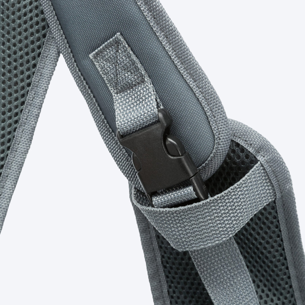 Trixie Sling Front Bag, Light Grey/Light Blue - Heads Up For Tails