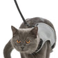Trixie Nylon Soft Cat Harness with Leash - 2442 cm - Heads Up For Tails