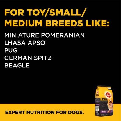 Pedigree Professional Adult Small Breed Dry Dog Food - 3 kg - Heads Up For Tails