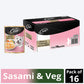 Cesar Adult Sasami & Vegetables Wet Dog Food - 16 X 60 g - Heads Up For Tails