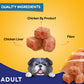 Pedigree Chicken Grilled Liver In Loaf With Vegetables Adult Dog Wet Food - 70 gm Packs - Heads Up For Tails