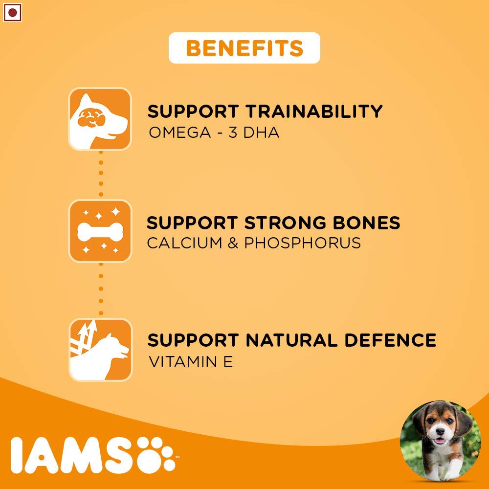 IAMS Proactive Health Smart Puppy Small & Medium Breed Dry Dog Food (<1 Years)-8