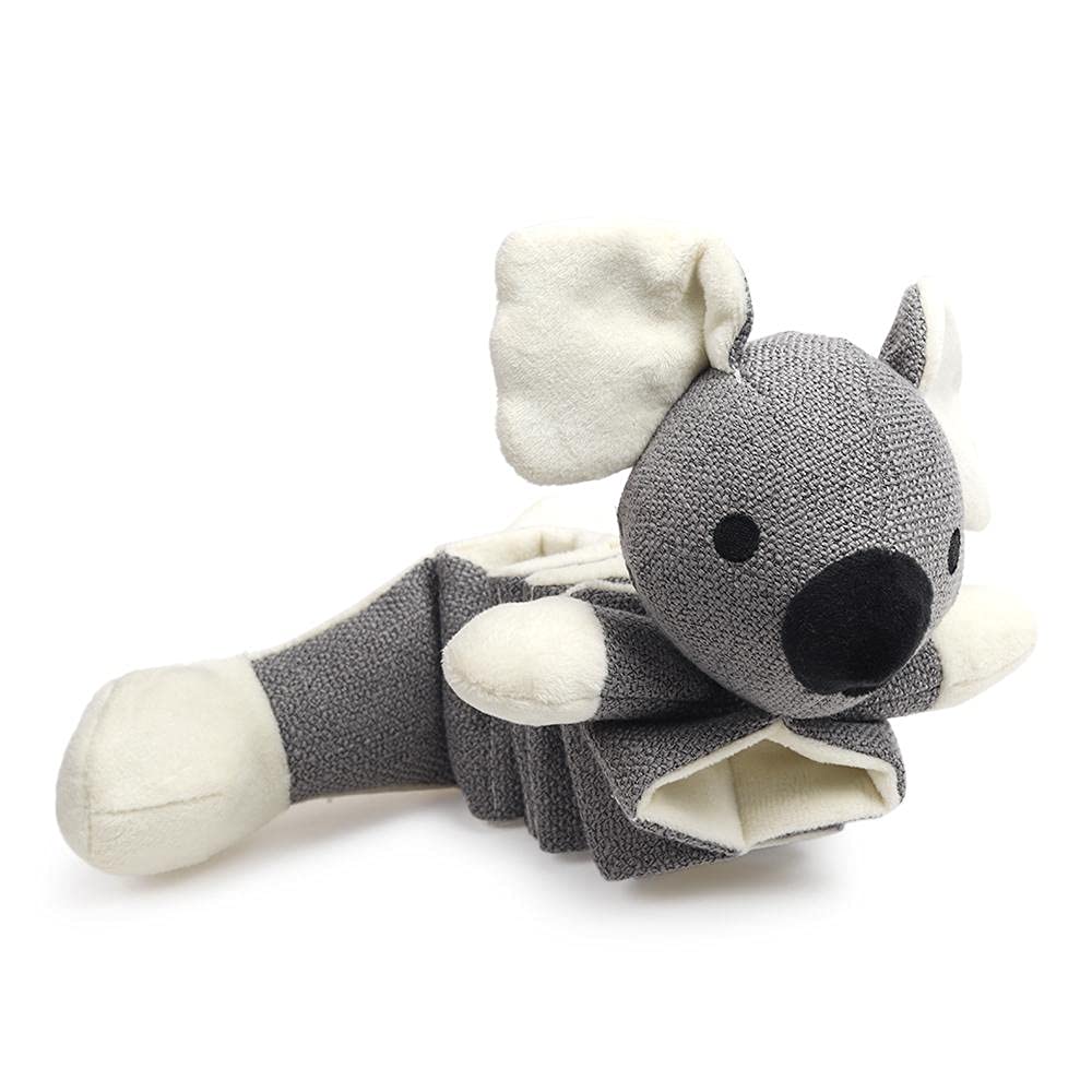 HUFT Play Everyday Dog Plush Toy - Crinkly Koala - Heads Up For Tails