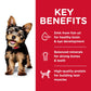 Hill's Science Diet Puppy Small Paws Dog Food - Chicken Meal, Barley & Brown Rice Recipe - 1.5 kg - Heads Up For Tails