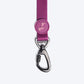 HUFT Classic Nylon Dog Leash - Purple (Can be Personalised) - 1.5 m - Heads Up For Tails