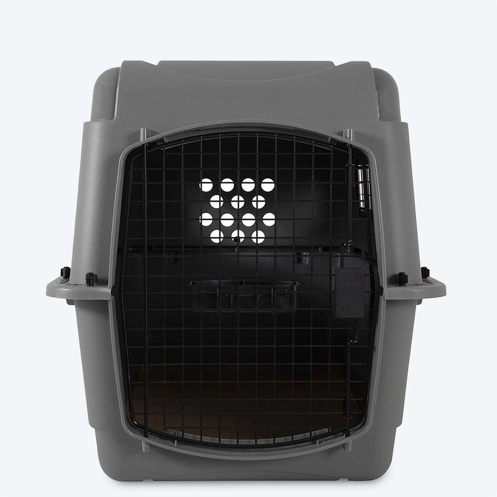 Petmate Sky Kennel - Light Gray - Heads Up For Tails