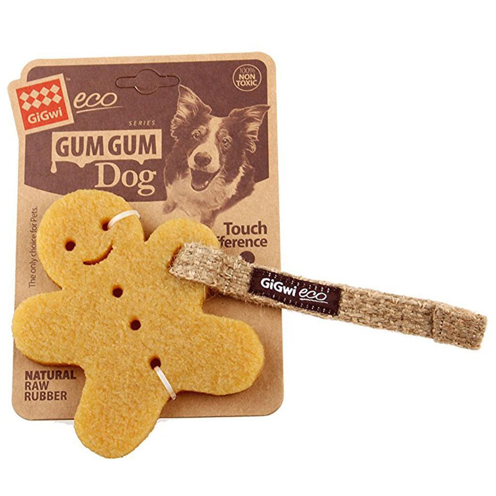 GiGwi Gum Gum Dog Small Cookie (with Hemp Rope)