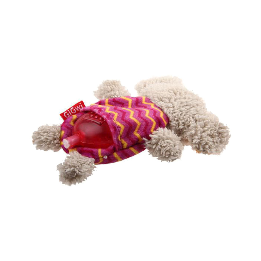 GiGwi Elephant Plush Friendz With Refillable Squeaker Dog Toy - Small