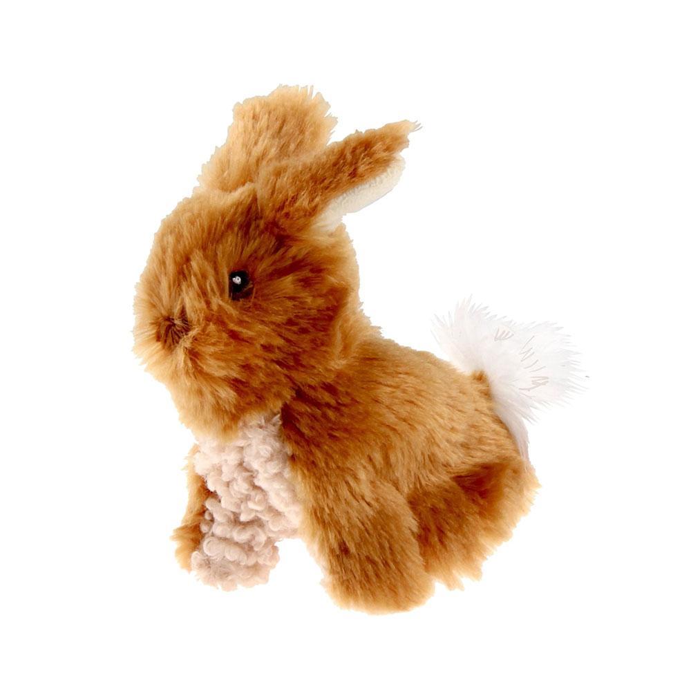 GiGwi Plush Friendz Dog Toy Rabbit (with Double Layer) Brown