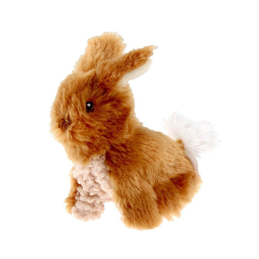 GiGwi Plush Friendz Dog Toy Rabbit (with Double Layer) Brown