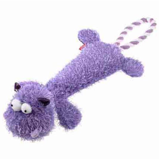 GiGwi Plush Friendz Dog Toy Durable Hippo (with Squeaker)