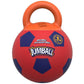 GiGwi Jumball Dog Toy Soccer Ball (with Rubber Handle) Purple/Orange