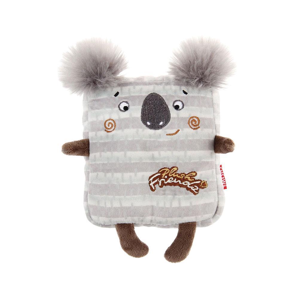 GiGwi Plush Friendz Dog Toy Koala (Square Shape with Squeaker)