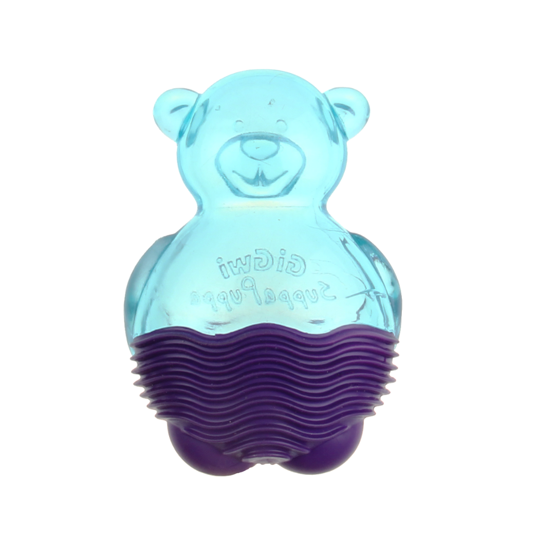 Gigwi Suppa Puppa Dog Toy - Blue & Purple - Heads Up For Tails