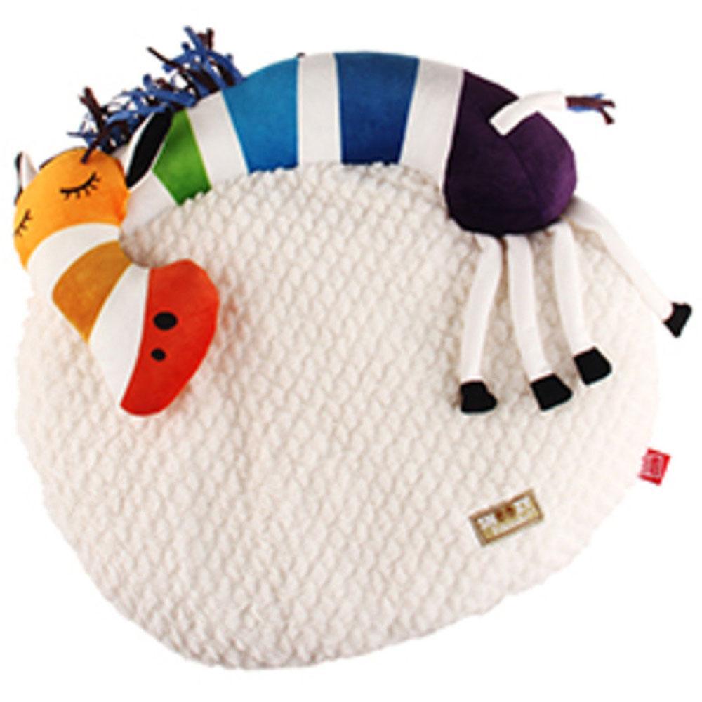GiGwi Snoozy Friends 3D Shape Pet Cushion Zebra