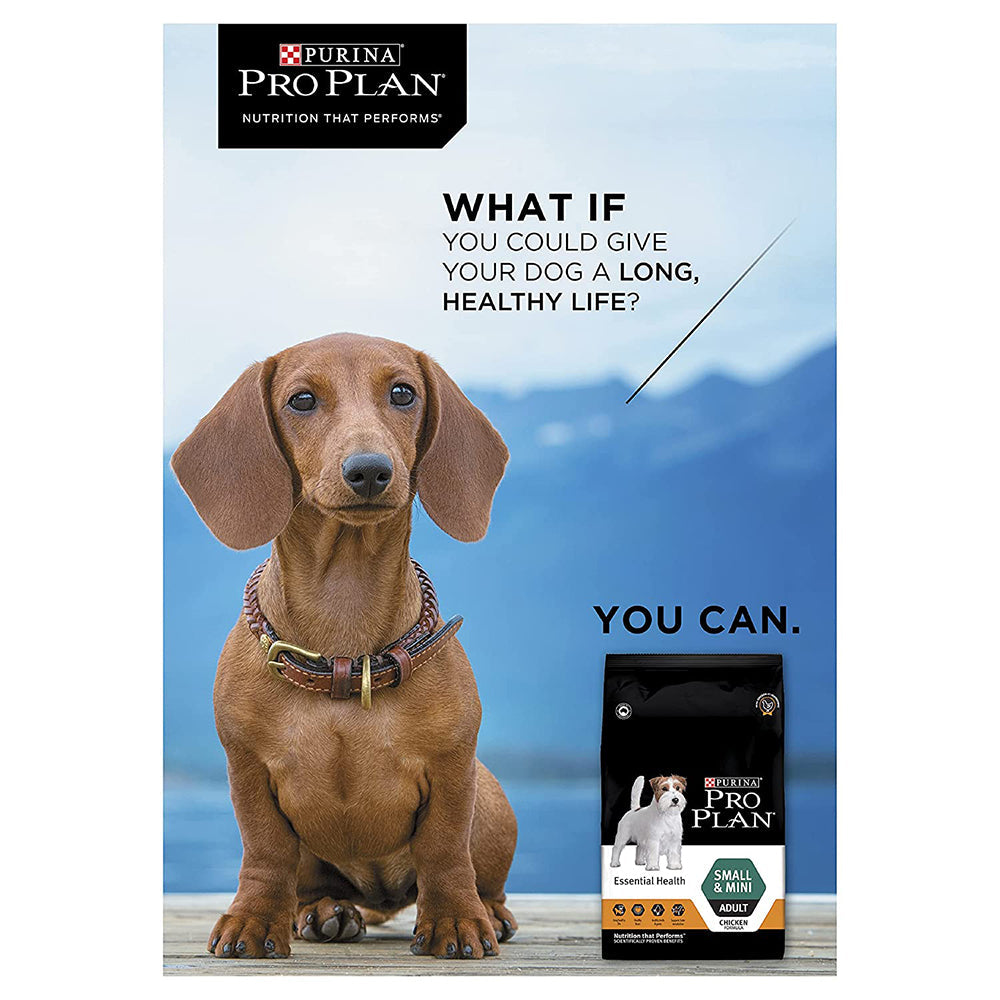 PURINA PRO PLAN Adult Medium Breed Dry Dog Food - Chicken Formula - Heads Up For Tails
