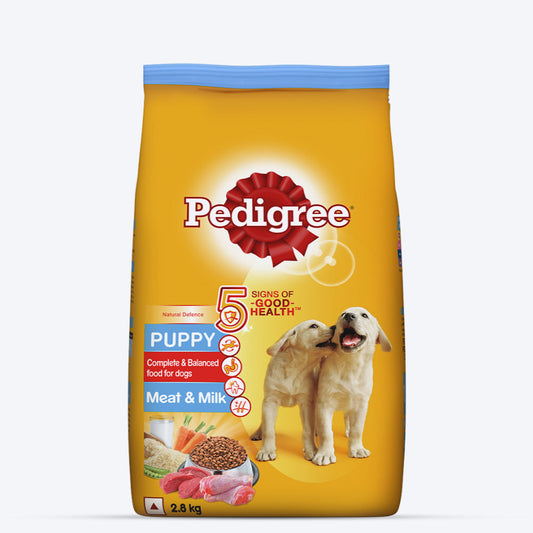 Pedigree Meat & Milk Puppy Dry Puppy Food - Heads Up For Tails