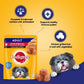 Pedigree Chicken Grilled Liver In Loaf With Vegetables Adult Dog Wet Food - 70 gm Packs - Heads Up For Tails