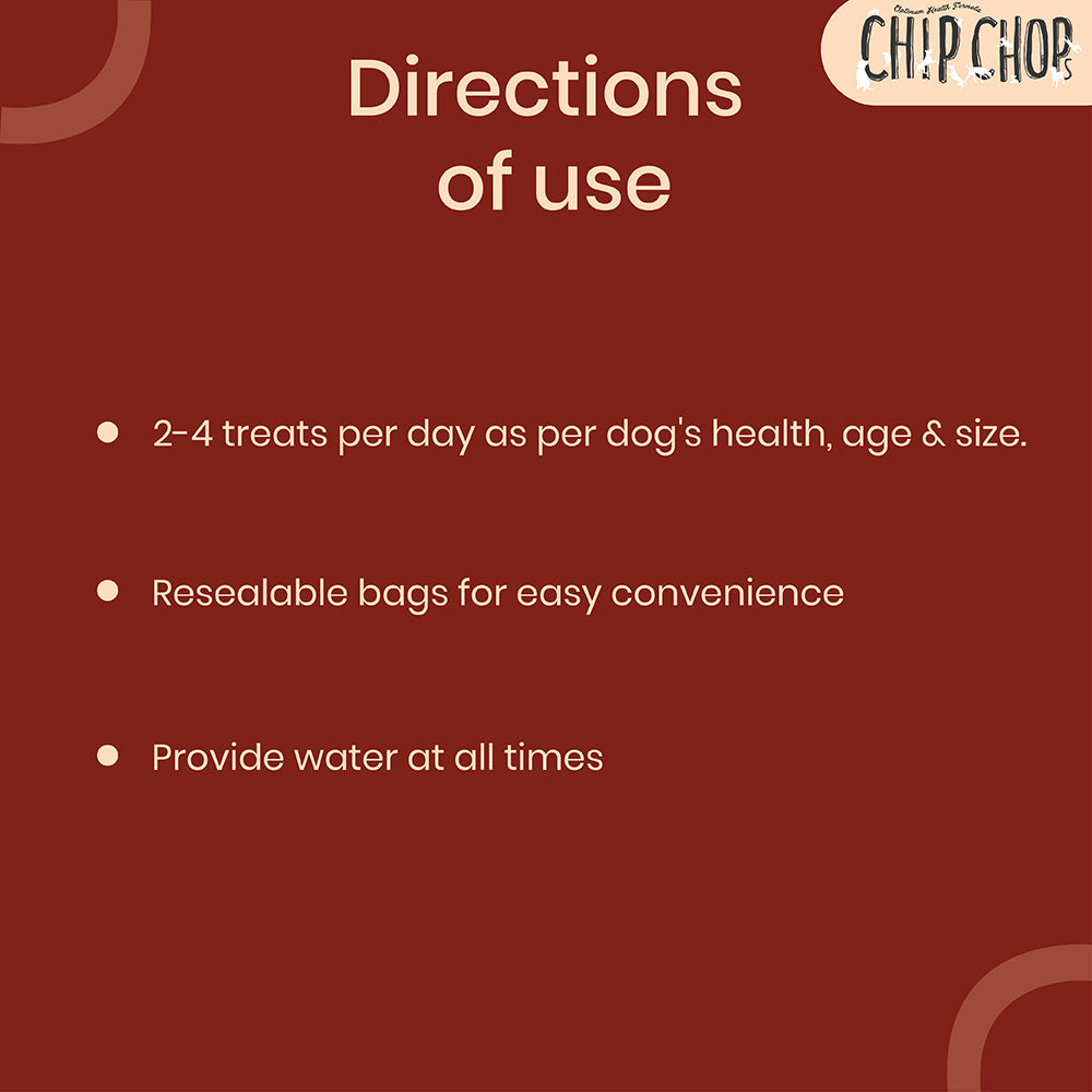 Chip Chops Dog Treats - Sun Dried Chicken Jerky - 70 g-6