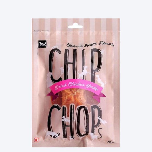 Chip Chops Dog Treats - Sun Dried Chicken Jerky - 70 g - Heads Up For Tails