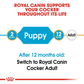 Royal Canin Cocker Junior Food for Puppies - 3 kg - Heads Up For Tails