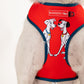 HUFT XÂ© Disney 2.0 Dalmatian Reversible Dog Harness (Red and Navy) - Heads Up For Tails