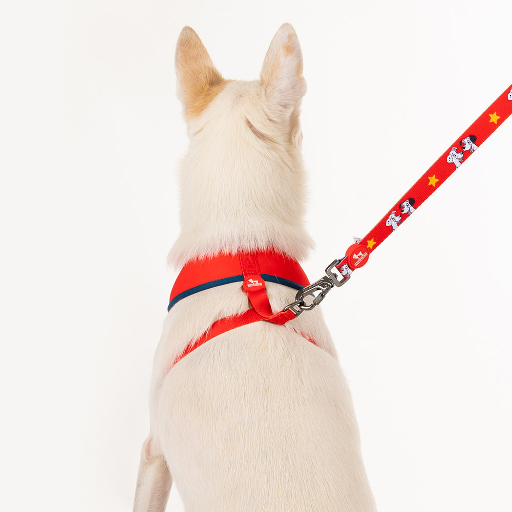 HUFT XÂ© Disney 2.0 Dalmatian Reversible Dog Harness (Red and Navy) - Heads Up For Tails