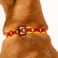 HUFT XÂ©Marvel 2.0 Iron Man Printed Dog Collar - Yellow and Red - Heads Up For Tails
